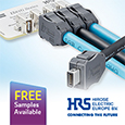 HIROSE introduce the ix Industrial Series, Robust, Compact and High-Speed I/O Connectors, samples available from Anglia