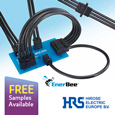 Introducing the DF60 series High Current Wire-to-Board and Wire-To-Wire Connectors from HIROSE, samples available from Anglia
