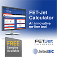 UnitedSiC launch FET-Jet Calculator making selection of the right SiC FET for your design easy, calculator and samples available from Anglia