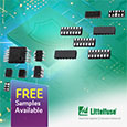 Introducing the SPA series of high speed, multi-channel, data line protection devices from Littelfuse, samples available from Anglia