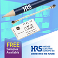 Space-saving Micro Coaxial Connector from HIROSE supports 12G-SDI signal applications, samples available from Anglia