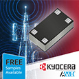 KYOCERA AVX's Hybrid Couplers Deliver High-Frequency Performance in Miniature Packages, samples available from Anglia.